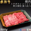 飛騨牛 焼肉 トウガラシ シンシン 食べ比べ 500g 3～4人前用 A5 A4 [送料無料] | 和牛 牛肉 焼肉 鍋 結婚内祝い 出産祝い 内祝い お返し ギフト用 シンシン 誕生日 プレゼント