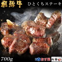 飛騨牛 飛騨牛 焼肉 ひとくち ヒレステーキ 700g 4～7人前用 A5 A4 [送料無料] | 和牛 牛肉 焼肉 鍋 結婚内祝い 出産祝い 内祝い お返し ギフト用 ヒレ 誕生日 プレゼント