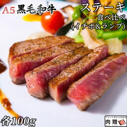 肉贈 ステーキ お歳暮 肉 ギフト 早割 A5 黒毛和牛 希少部位 ステーキ 食べ比べ ギフト セット イチボ ランプ 5000円 [送料無料] | 国産 和牛 高級 肉 出産内祝い 食品 ポッキリ 牛肉 グルメ カタログギフト ステーキ肉 贈答 プレゼント 赤身 名入れ