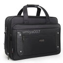 ブリーフケース メンズ 本革2WAY ビジネスバック ショルダーバッグ 大容量 牛革 ナッパレザー PC iPad対応 A4 B4 通勤 出張 鞄 ブラック(4)
