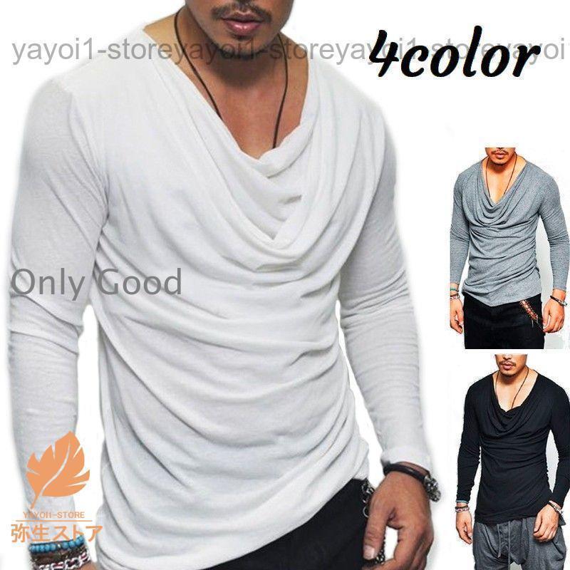 長袖カットソーロングTシャツロンT...