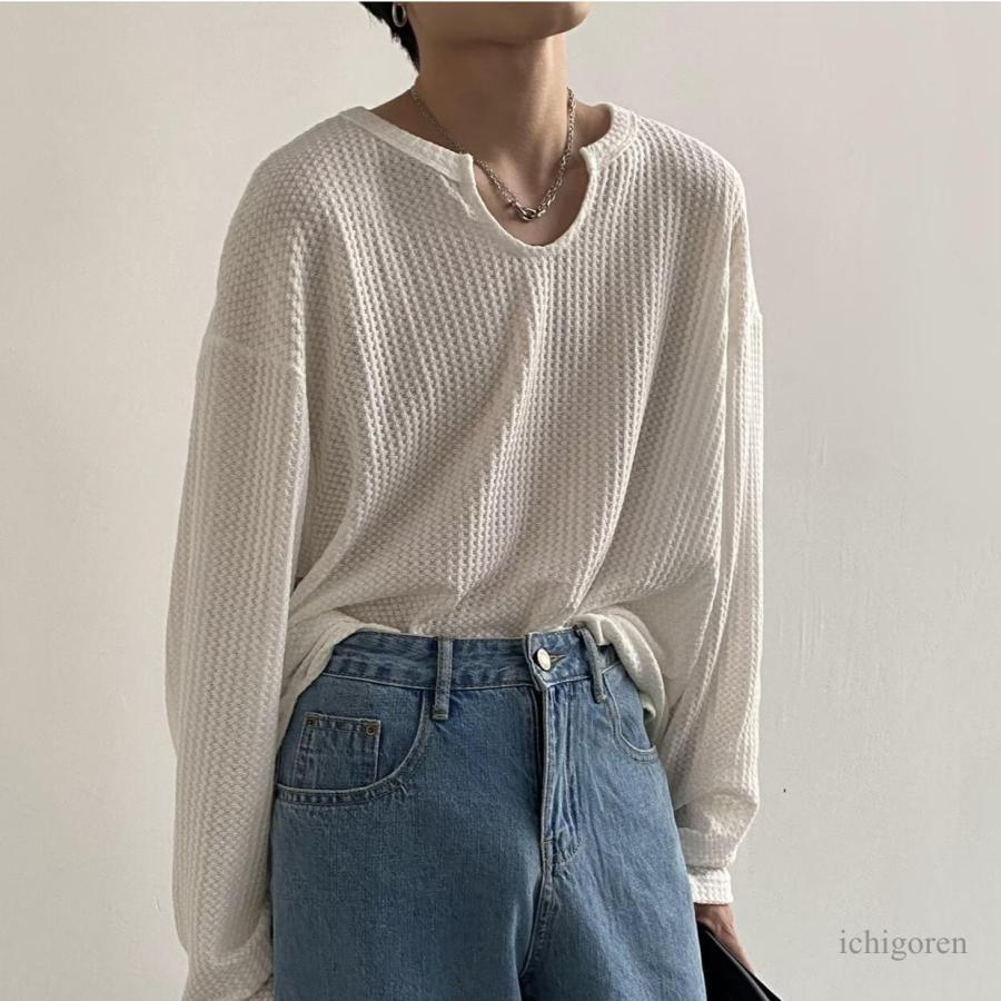 長袖tシャツメンズロングtシャツイ...