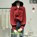 トップス シャツ ブラウス 長袖 通勤 日常 おしゃれ 可愛い リボン 事務服 就活 就職活動 リクルート 面接 会社 仕事着 スーツ インナー オフィス