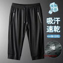 ショートパンツ ハーフパンツ メンズ 短パン 接触冷感 吸汗速乾 7分丈 メッシュ ストレッチ 大きいサイズ ドライ スポーツウェア