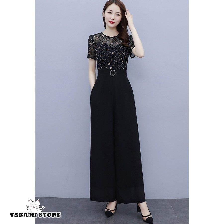 かっこいいパンツドレスオールインワ...