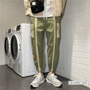 カーゴパンツ メンズ ロング ワークパンツ スリム 春 夏 イージーパンツ ミリタリーパンツ 軍パン 作業着 作業ズボン カジュアル ゴルフ お洒落