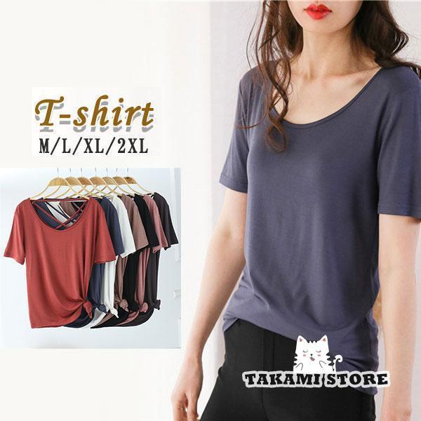 シャツブラウスtシャツ半袖カットソ...