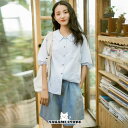 シャツシャツ女性春夏トップスシャツ半袖無地ゆったり着やせ春シャツ自然大人通勤の旅20代30代|詳細画像