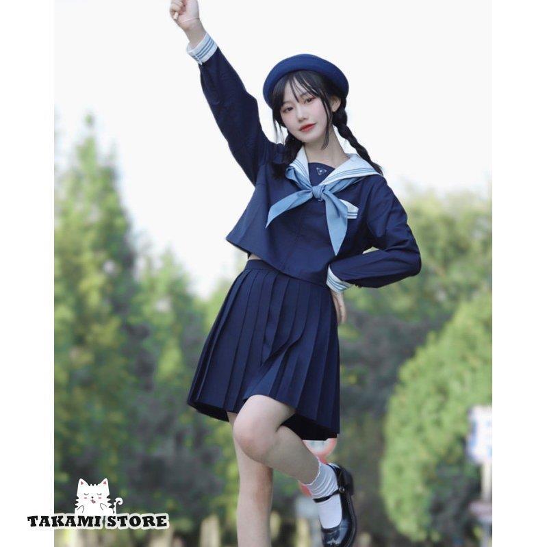 セーラー服 高校 制服 セット 女子高生 制服スカート 学生服 女子 長袖 半袖 スカーフ プリーツスカート ミニ 大きいサイズ 卒業式 入学式