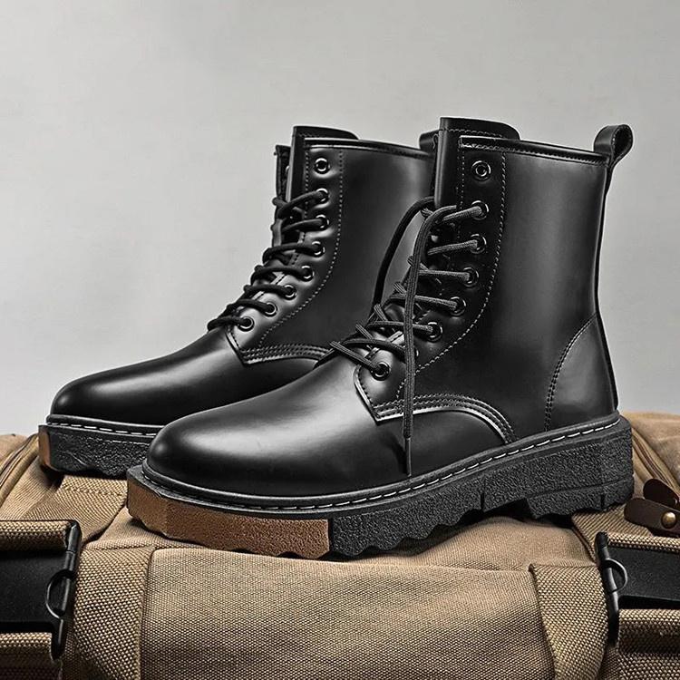 メンズショートブーツブーツワークブ...