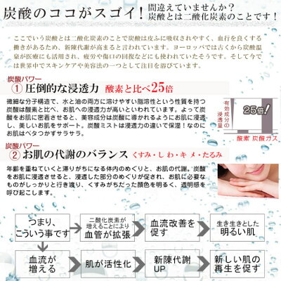 お買い物マラソン連動15%OFF★お得な2本セット!炭酸化粧水炭酸ミスト大容量125g/1本当たりTANSANsiobijinMIST塩美人/しおびじん/シオビジンスプレープレゼント用/ギフト用エステスキンケアスカルプケアボディケア