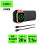 ֡ڥ󥭥1̳Belkin 2-in-1 Apple Watch + iPhone ® ХХåƥ꡼ 10000mAh  PD 20W C 磻쥹   Apple Watch Ultra ꡼б iPhone 14 / Galaxy S23 / iPad б Apple Watch/iPhone ֥å BPD005btBKפ򸫤