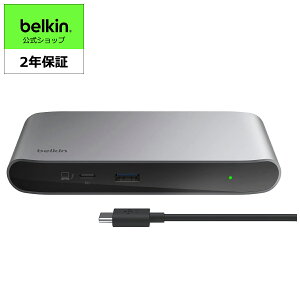 ڥ󥭥1̳Belkin 5-in-1 Thunderbolt 4ɥå󥰥ơ 40Gbpsǡž 96W PDб ǥ奢4K/60Hz 󥰥8K/30Hz 150WŸ˥å&TB4֥(0.8m)° INC013qcSGY