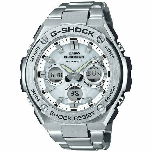 ジーショック g-shock CASIO カシオ G-SHOCK G-STEEL 人気 記念日 お祝い 誕生日 就職祝い 還暦 最適 ラッピング無料 電波時計 GST-W110D-7AJF