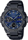 楽天ベルバカンスg-shock 腕時計 男性用 ジーショックCASIO カシオ G-SHOCK G-STEEL 国内正規品 人気 新品 合格 進学 記念日 お祝い 誕生日 就職祝い 結婚 結納 還暦 最適 ラッピング無料 電波時計 メタルバンド アナログ ブルートゥース機能搭載 GST-B400BD-1A2JF