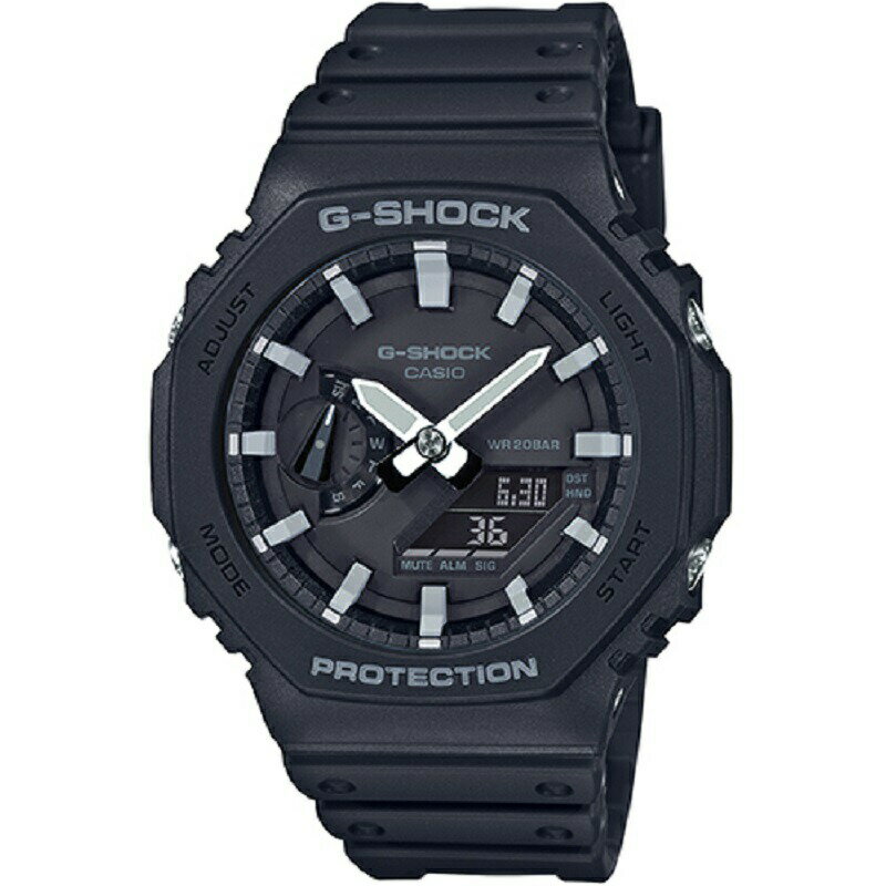 楽天ベルバカンスg-shock 腕時計 男性&女性用 カシオ ジーショック CASIO G-SHOCK 八角形 国内正規品 防水 人気 記念日 お祝い 誕生日 彼氏 プレゼント クリスマス 合格 進学 卒業 就職祝い 還暦 アナログ 電池式 ラッピング無料 GA-2100-1AJF