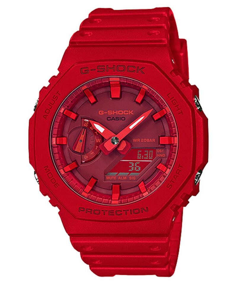 g-shock 腕時計 男性&女性用 カシオ ジーショック CASIO G-SHOCK 八角形 国内正規品 防水 人気 記念日 お祝い 誕生日 彼氏 プレゼント クリスマス 合格 進学 卒業 就職祝い 還暦 アナログ 電池式 ラッピング無料 GA-2100-4AJF