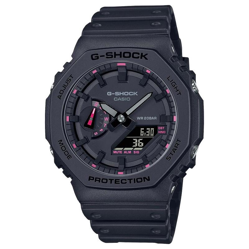 g-shock 腕時計 男性&女性用 カシオ ジーショック CASIO G-SHOCK 八角形 国内正規品 防水 人気 記念日 お祝い 誕生日 彼氏 プレゼント クリスマス 合格 進学 卒業 就職祝い 還暦 アナログ 電池式 ラッピング無料 GA-2100P-1AJR