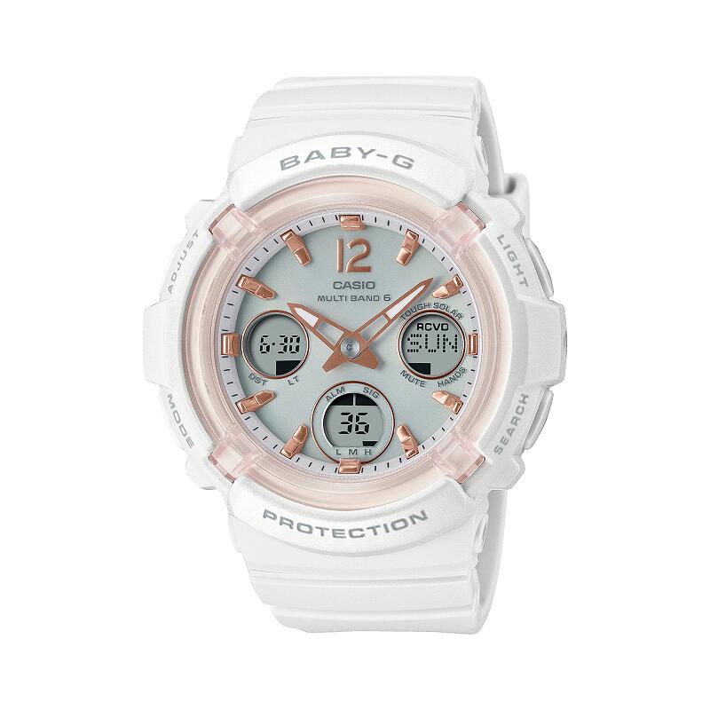 Rakuten - カシオ べービージー CASIO BABY-G baby-g お祝い 誕生日 記念日 就職祝いに最適 彼女 プレゼント クリスマス 電波時計 BGA-2800-7AJF