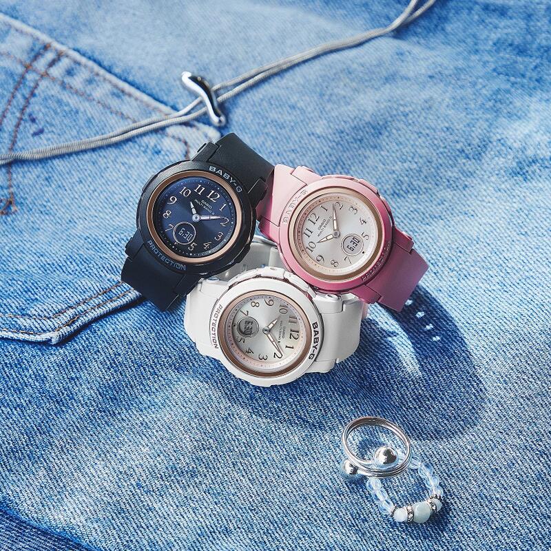 カシオ べービージー CASIO BABY-G baby-g 腕時計 防水 お祝い 仕事用 誕生日 記念日 合格 進学 就職祝いに最適 彼女 プレゼント クリスマス ソーラー電波時計 アナログ BGA-2900AF-1AJF