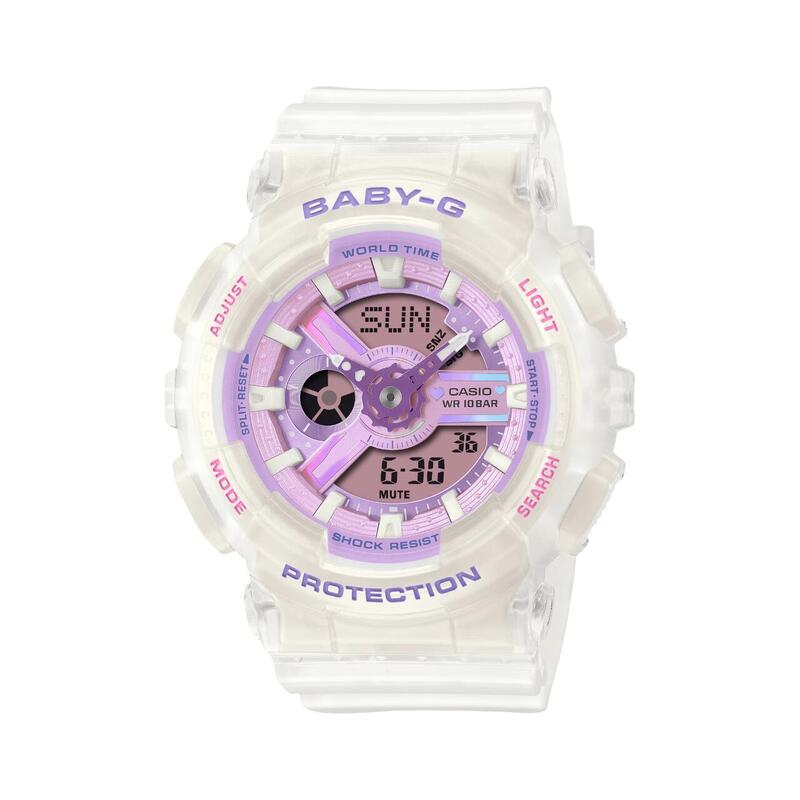 樂天商城 - カシオ べービージー パステルカラーシリーズ CASIO BABY-G baby-g お祝い 誕生日 記念日 合格 進学 就職祝いに最適 彼女 プレゼント ラッピング無料 クリスマス ホワイトデー アナログ 送料無料 新品 電池式 BA-110PS-7AJF