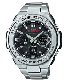 ジーショック g-shock CASIO カシオ G-SHOCK G-STEEL 人気 記念日 お祝い 誕生日 就職祝い 還暦 最適 ラッピング無料 電波時計 GST-W110D-1AJF