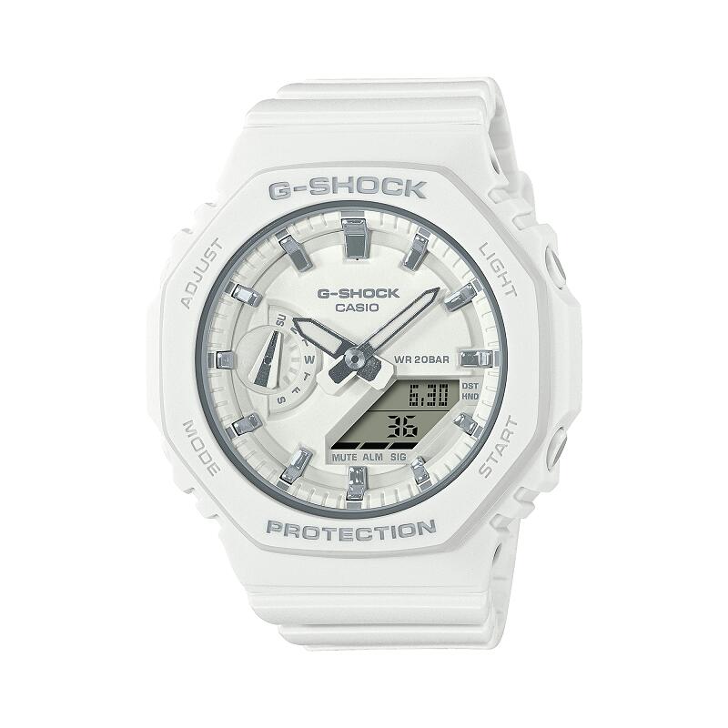 MTGシリーズは こちら G-SQUADシリーズは こちら G-STEELシリーズは こちら OLIGINシリーズは こちら ★G-SHOCK GMA-S2100★ ●ケース・ベゼル材質　カーボン／樹脂 ●構造　耐衝撃構造（ショックレジスト）カーボンコアガード構造 ●バンド 樹脂バンド ●防水性　20気圧防水 ●ガラス　無機ガラス ●使用電源・電池寿命　電池寿命：約3年 ●ケースサイズ（縦×横×厚さ）46.2 × 42.9 × 11.2 mm　41g ●ワールドタイム：世界48都市（31タイムゾーン、サマータイム設定機能付き）＋UTC（協定世界時）の時刻表示 ●ストップウオッチ　（1/100秒（1時間未満）／1秒（1時間以上）、24時間計、スプリット付き） ●タイマー　セット単位：1秒、最大セット：24時間、1秒単位で計測） ●アラーム/時報　時刻アラーム5本・時報 ●カレンダー　フルオートカレンダー ●精度　平均月差：±15秒 ●操作音ON/OFF切替機能　操作音ON/OFF切替機能 G-SHOCK&BABY-Gペアウォッチは いつでもあなたの幸せを演出いたします 祝事 合格祝い 進学内祝い 成人式 御成人御祝 卒業記念品 卒業祝い 御卒業御祝 入学祝い 入学内祝い 中学校 高校 大学 就職祝い 社会人 御祝い 内祝い 引き出物 金婚式 銀婚式 御結婚お祝い ご結婚御祝い 御結婚御祝 結婚祝い 結婚内祝い 結婚式 誕生日 バースデー バースディ バースディー 昇進祝い 昇格祝い 就任 ウエディングギフト 結納 結納返し 結婚記念日 プチギフト プロポーズ 告白 バレンタインデー バレンタインデイ ホワイトデー ホワイトデイ ギフト プレゼント ハロウィーン サプライズイベント 親孝行 お返し 御礼 お礼 謝礼 御返し お返し お祝い返し 季節のご挨拶 御正月 お正月 御年賀 お年賀 御年始 母の日 父の日 御中元 お中元 敬老の日 クリスマス クリスマスプレゼント お歳暮 御歳暮 春夏秋冬 長寿のお祝い 還暦（かんれき） 還暦御祝い 還暦祝 祝還暦 華甲（かこう） 古希 法人向け 異動 転勤 定年退職 退職 転職 お餞別 贈答品 心ばかり 寸志 新歓 歓迎 送迎 新年会 忘年会 二次会 記念品 景品 転職祝い 送別会 ここが喜ばれてます ペアウォッチ ラッピング 手書きメッセージ 中の写真 上品 上質 高級 おしゃれ 可愛い かわいい 人気 おすすめこんな想いで… ありがとう ごめんね おめでとう 今までお世話になりました 祝福 これから よろしくお願いします 遅れてごめんねサプライズ 愛してる 君に夢中 気になっています こんな方に 夫 妻 恋人 両親 カップル 彼女 彼氏 お父さん お母さん 兄弟 姉妹 子供 おばあちゃん おじいちゃん 先生 職場 先輩 後輩 同僚 親友G-SHOCK&BABY-Gペアウォッチは いつでもあなたの幸せを演出いたします 祝事 合格祝い 進学内祝い 成人式 御成人御祝 卒業記念品 卒業祝い 御卒業御祝 入学祝い 入学内祝い 中学校 高校 大学 就職祝い 社会人 御祝い 内祝い 引き出物 金婚式 銀婚式 御結婚お祝い ご結婚御祝い 御結婚御祝 結婚祝い 結婚内祝い 結婚式 誕生日 バースデー バースディ バースディー 昇進祝い 昇格祝い 就任 ウエディングギフト 結納 結納返し 結婚記念日 プチギフト プロポーズ 告白 バレンタインデー バレンタインデイ ホワイトデー ホワイトデイ ギフト プレゼント ハロウィーン サプライズイベント 親孝行 お返し 御礼 お礼 謝礼 御返し お返し お祝い返し 季節のご挨拶 御正月 お正月 御年賀 お年賀 御年始 母の日 父の日 御中元 お中元 敬老の日 クリスマス クリスマスプレゼント お歳暮 御歳暮 春夏秋冬 長寿のお祝い 還暦（かんれき） 還暦御祝い 還暦祝 祝還暦 華甲（かこう） 古希 法人向け 異動 転勤 定年退職 退職 転職 お餞別 贈答品 心ばかり 寸志 新歓 歓迎 送迎 新年会 忘年会 二次会 記念品 景品 転職祝い 送別会 ここが喜ばれてます ペアウォッチ ラッピング 手書きメッセージ 中の写真 上品 上質 高級 おしゃれ 可愛い かわいい 人気 おすすめこんな想いで… ありがとう ごめんね おめでとう 今までお世話になりました 祝福 これから よろしくお願いします 遅れてごめんねサプライズ 愛してる 君に夢中 気になっています こんな方に 夫 妻 恋人 両親 カップル 彼女 彼氏 お父さん お母さん 兄弟 姉妹 子供 おばあちゃん おじいちゃん 先生 職場 先輩 後輩 同僚 親友