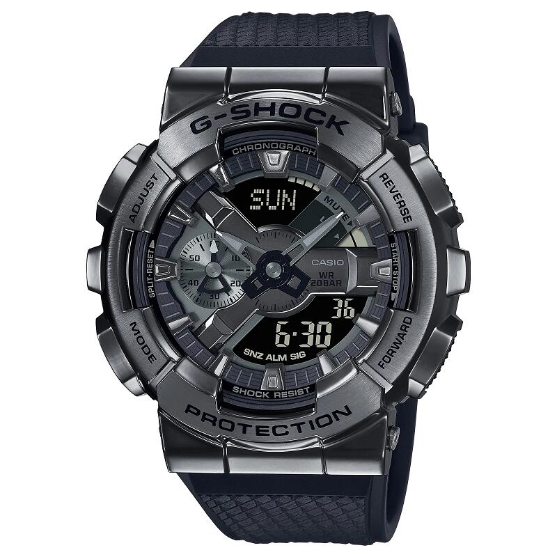 楽天ベルバカンスジーショック g-shock CASIO カシオ G-SHOCK メンズ腕時計 オールブラック 金属ベゼル 人気 プレゼント 進学 卒業 記念日 お祝い 誕生日 合格祝い 就職祝い 還暦 最適 送料無料 新品 アナログ 電池式 ラッピング無料 GM-110BB-1AJF