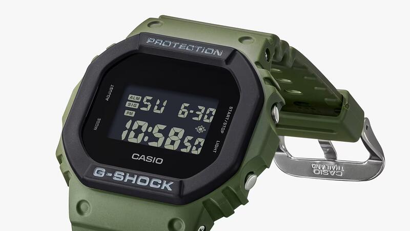 g-shock 腕時計 ジーショック CASIO カシオ G-SHOCK Urban utility series 防水 男性用 国内正規品 デジタル スクエアー 人気 進学 合格 卒業 お祝い 誕生日 就職祝いに最適 電池式 DW-5610LUU-3JF