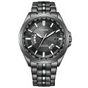 CITIZEN コレクション CB0294-54E ブラックシリーズ 防水 アナログ クリスマスプレゼント 彼氏 記念日 誕生日 就職祝い 20代 30代 40代 50代 60代 国内正規品 送料無料 ギフト包装可能 バンド調整無料 エコ・ドライブ電波時計(2)