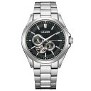 citizen シチズン コレクション CITIZEN NP1010-78E メンズ腕時計 男性用 自動巻 100m防水 アナログ 裏蓋スケルトン クリスマスプレゼント 彼氏 記念日 誕生日 就職祝い 20代 30代 40代 50代 60代 国内正規品 送料無料 ギフト包装可能 バンド調整無料