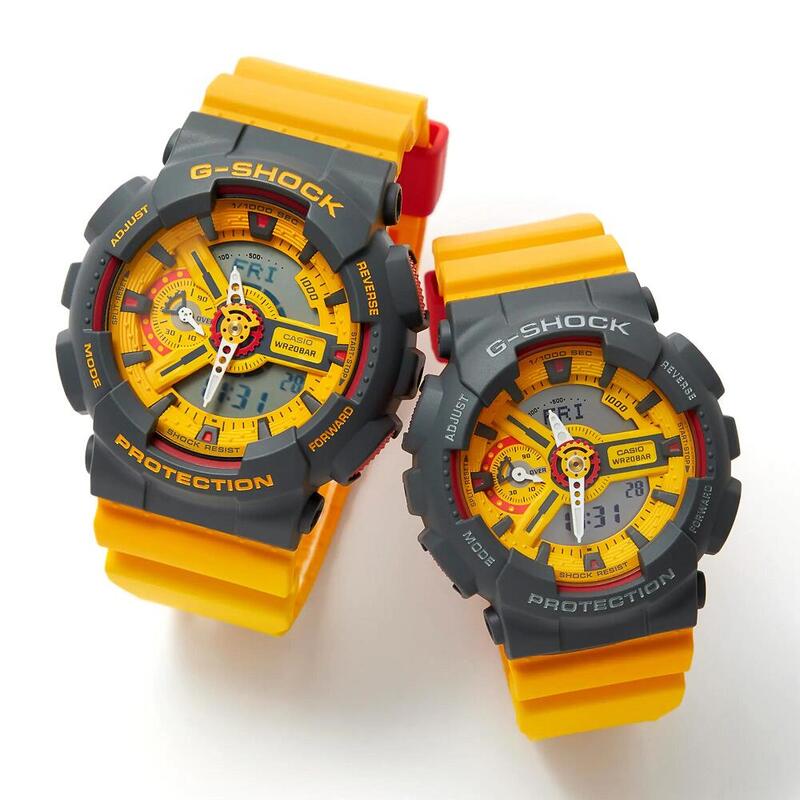 ڥå gå CASIO å ٥ӡ  ǰ  åץ £ʪ   뺧 ͵ ץ쥼 ̵ ڥå Gå G-SHOCK BABY-G ڥӻ  2ܥå GA-110Y-9AJF GMA-S110Y-9AJF