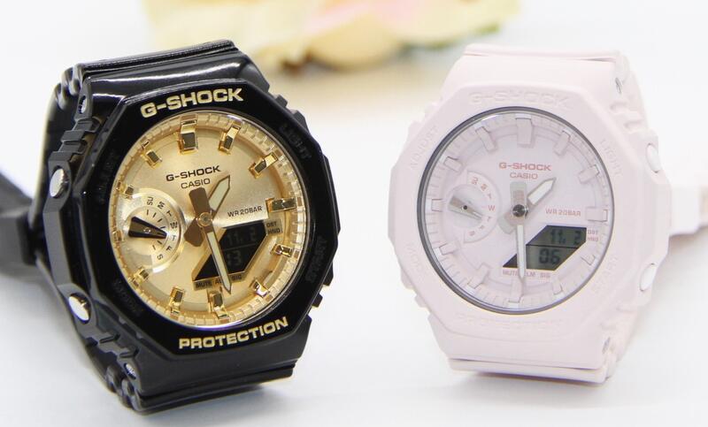 gショック ペアウォッチ カシオ 八角形 ペアウォッチ gショック ミッドサイズペア腕時計 ラッピング無料 人気 結婚記念日 退職祝い お揃い 記念日 彼氏 彼女 夫婦 誕生日 贈り物 クリスマス 電池式 ブラック ピンク GA-2100GB-1AJF GMA-S2100BA-4AJF