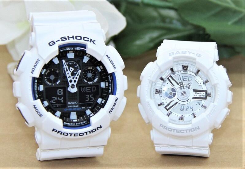 ペアウォッチ gショック CASIO ジーショック ベビージー 正規品 記念日 誕生日 カップル 贈り物 夫婦 婚約 結婚 人気 プレゼント 送料無料 ペアウオッチ gショック Gショック G-SHOCK BABY-G ペア腕時計 カシオ 2本セット GA-100B-7AJF BA-110X-7A3JF