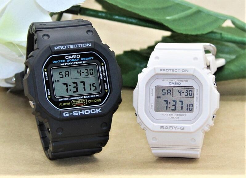 ペアウォッチ gショック CASIO ジーショック ベビージー 正規品 記念日 誕生日 カップル 贈り物 夫婦 婚約 結婚 人気 プレゼント 送料無料 デジタル スクエアー Gショック G-SHOCK BABY-G ペア腕時計 カシオ 2本セット DW-5600UE-1JF BGD-565U-4JF