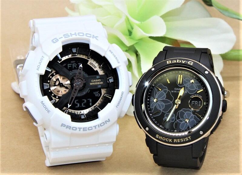 ペアウォッチ gショック CASIO ジーショック ベビージー 正規品 記念日 誕生日 カップル 贈り物 夫婦 婚約 結婚 人気 プレゼント 送料無料 ペアウオッチ gショック Gショック G-SHOCK BABY-G ペア腕時計 カシオ 2本セット GA-110RG-7AJF BGA-150FL-1AJF