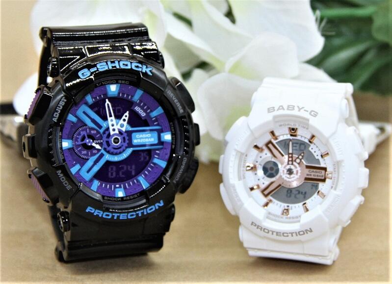 ڥå gå CASIO å ٥ӡ  ǰ  åץ £ʪ   뺧 ͵ ץ쥼 ̵ ڥå gå G-SHOCK BABY-G ڥӻ  2ܥå GA-110HC-1AJF BA-110XRG-7AJF