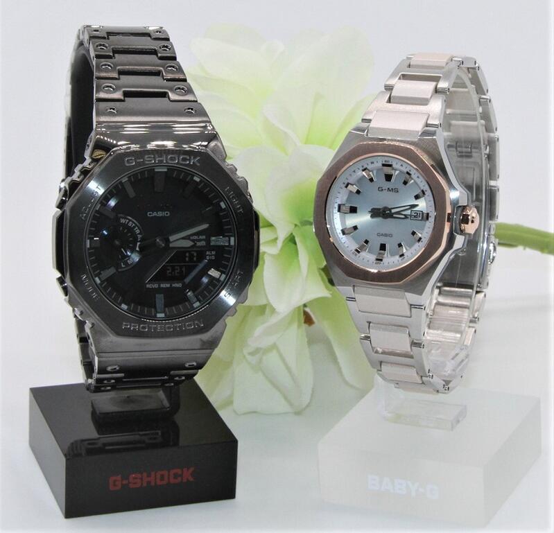 ڥå gå ڥ åץ g-shock baby-g ӻ ڥȢ ֥롼ȥ ͵ ǰ ץ쥼 ˤ ˤ  åԥ̵ Ĵ̵ 2ܥå ֥å&С GM-B2100BD-1AJF MSG-W350CSG-7AJF