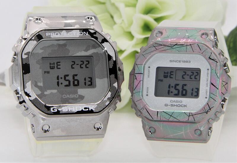 gショック ペアウォッチ カシオ ベビージー ペア腕時計 メタルベゼル ラッピング無料 人気 結婚記念日 退職祝い お揃い 記念日 結婚祝い 夫婦 誕生日 贈り物 クリスマス スクエア 5600 デジタル 電池式 GM-5600SCM-1JF GM-S5640GEM-7JR