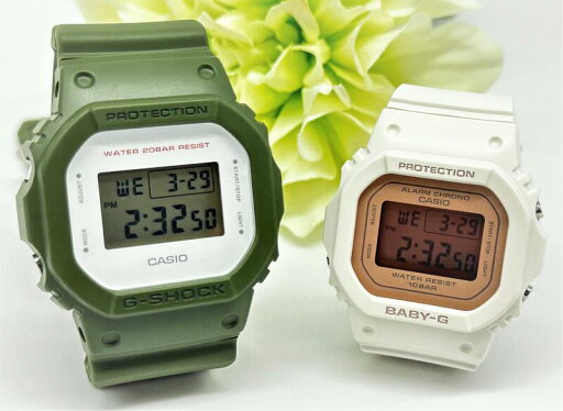 ペアウォッチ gショック CASIO ジーショック ベビージー 腕時計 正規品 記念日 誕生日 カップル 贈り物 夫婦 クリスマス 婚約 結婚 人気 プレゼント 送料無料 デジタル スクエアー グリーン&ホワイト 2本セット DW-5600M-3JF BGD-565SC-4JF ペアウォッチ gショック CASIO ジーショック ベビージー 腕時計 正規品 記念日 誕生日 カップル 贈り物 夫婦 クリスマス 婚約 結婚 人気 プレゼント 送料無料 デジタル スクエアー グリーン&ホワイト 2本セット DW-5600M-3JF BGD-565SC-4JF