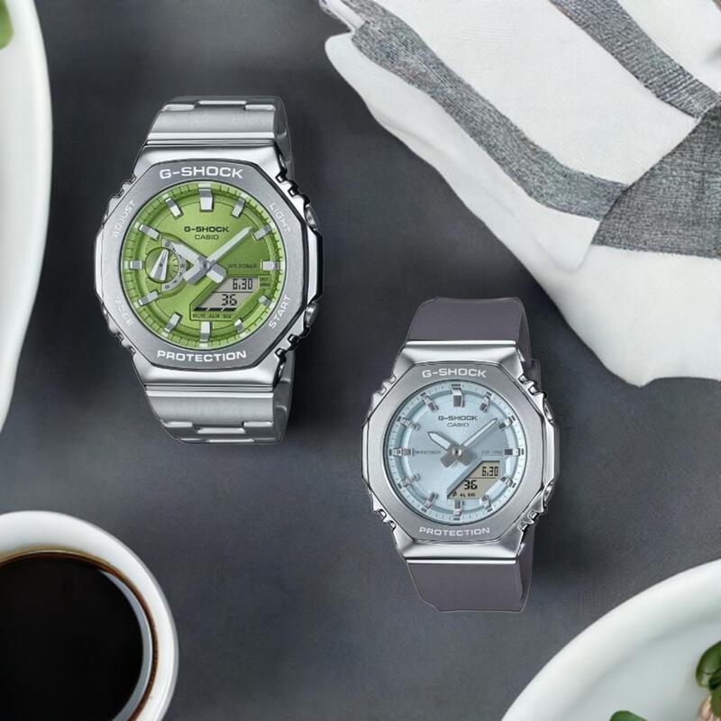 カシオ ペアウォッチ ジーショックペア g-shock 腕時計 クリスマスプレゼント 防水 人気 記念日 誕生日プレゼント お祝い 就職祝い 還暦 カップル 人気 サイズ調整無料 2本セット GM-2110D-3AJF GM-S2110-2AJF