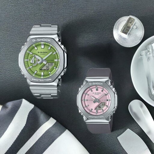 カシオ ペアウォッチ ジーショックペア g-shock 腕時計 クリスマスプレゼント 防水 人気 記念日 誕生日プレゼント お祝い 就職祝い 還暦 カップル 人気 サイズ調整無料 2本セット GM-2110D-3AJF GM-S2110-4AJF