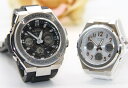 カシオ ペアウォッチ gショック ベビージー g-shock baby-g ペア腕時計 クリスマスプレゼント 人気 結婚記念日 退職祝い お揃い 記念日 結婚祝い 彼氏 彼女 夫婦 誕生日 贈り物 ソーラー電波時計 G-ms G-STEEL GST-W310-1AJF MSG-W610-7AJF(2)