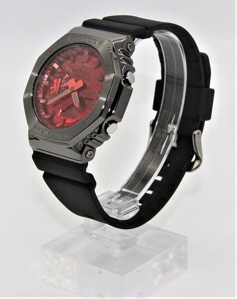 gショック ペアウォッチ カシオ ペアウォッチ gショック CASIO ジーショック 八角形 ステンレスベゼル クリスマス 記念日 誕生日 贈り物 夫婦 彼氏 彼女 婚約 結婚 人気 プレゼント 送料無料 ペアウオッチ ペア腕時計 GM-2100B-4AJF GM-S2100PG-4AJF