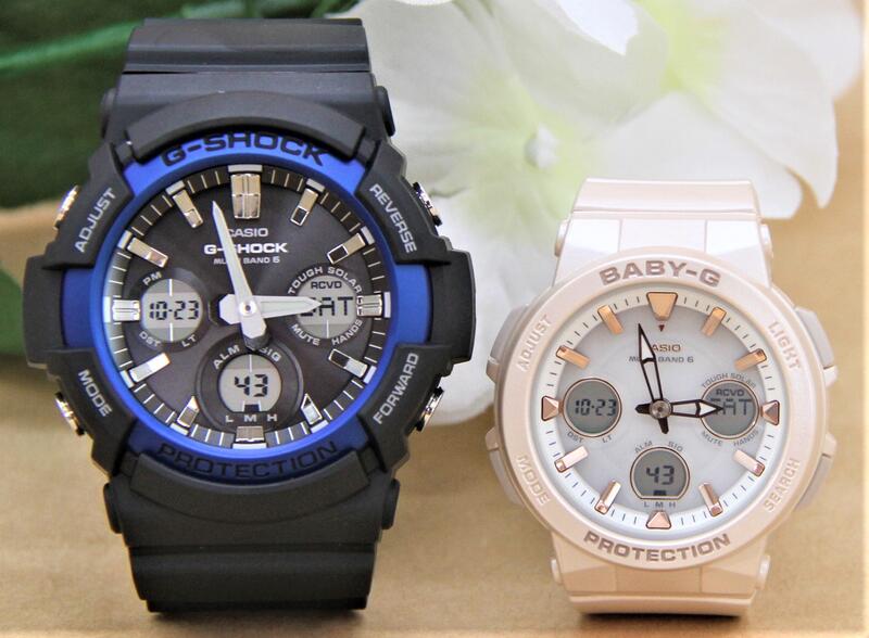カシオ ペアウォッチ gショック CASIO ジーショック ベビージー 電波時計 クリスマス 記念日 誕生日 贈り物 夫婦 彼氏 彼女 婚約 結婚 人気 プレゼント 送料無料 Gショック G-SHOCK BABY-G ペア腕時計 2本セット GAW-100B-1A2JF BGA-2510-4AJF