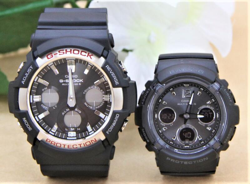 カシオ ペアウォッチ gショック CASIO ジーショック ベビージー 電波時計 クリスマス 記念日 誕生日 贈り物 夫婦 彼氏 彼女 婚約 結婚 人気 プレゼント 送料無料 Gショック G-SHOCK BABY-G ペア腕時計 2本セット GAW-100-1AJF BGA-2800-1AJF