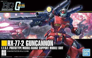 HGUC 190 機動戦士ガンダム RX-77-2 ガンキャノン 1/144スケール 色分け済みプラモデル