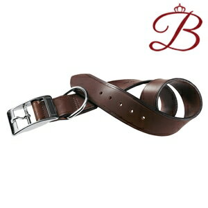 イタリアferplast社製 本格ブルレザー使用 革 犬具 VIP CW30/55 犬用 首輪 首回り43から51cm クビワ 犬..