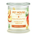 PET HOUSE キャンドル マンゴーピーチ L ソイワックス 消臭(4)