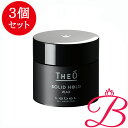 【3個】ルベル Lebel THEO ジオ ワックス ソリッドホールド メンズ スタイリング 60g